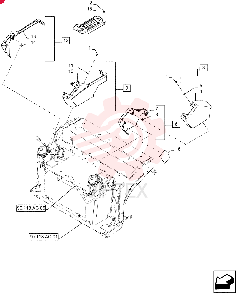 BOLT,Phillip, M5 x 0.8 x 15mm