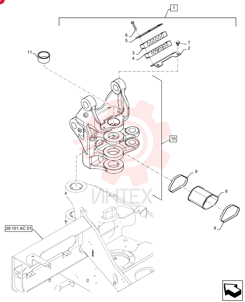 BRACKET PS02B00013F1