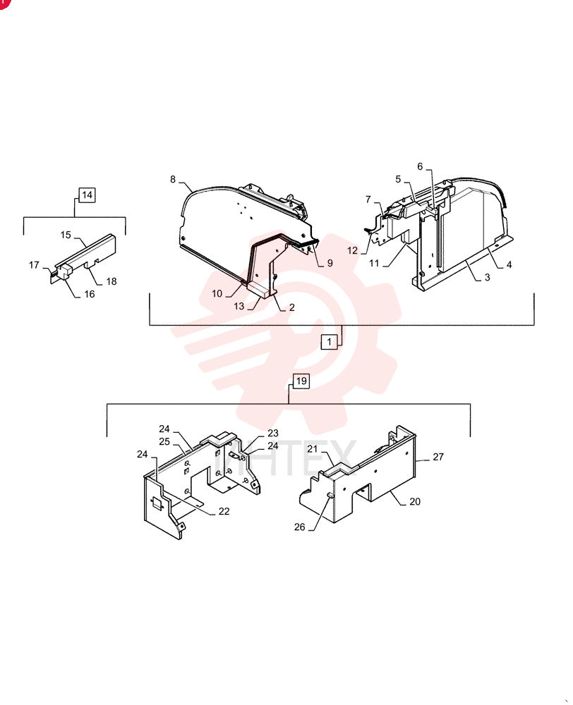 BRACKET PS21C01526F1