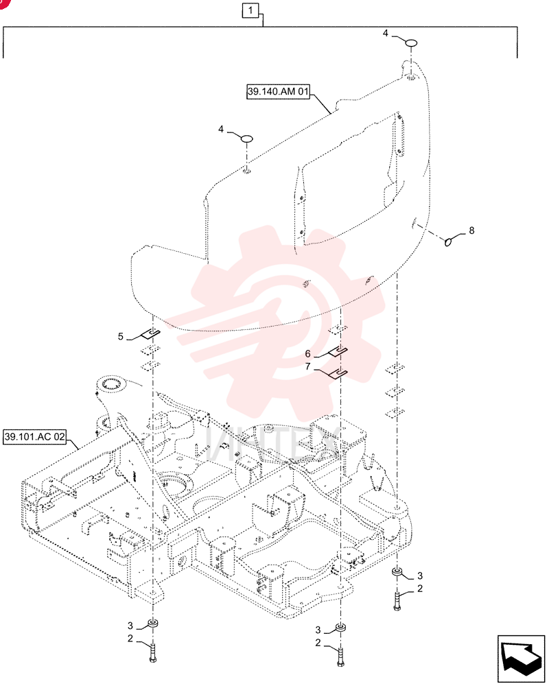 COUNTERWEIGHT PS60C00003F1