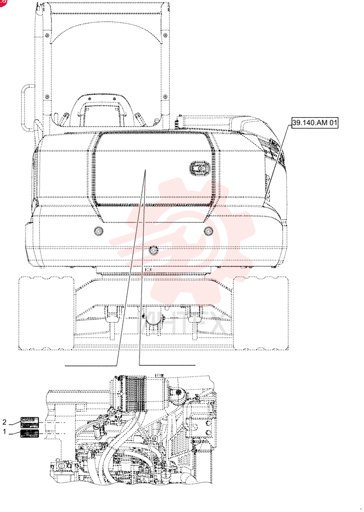DECAL PX20T01008P1
