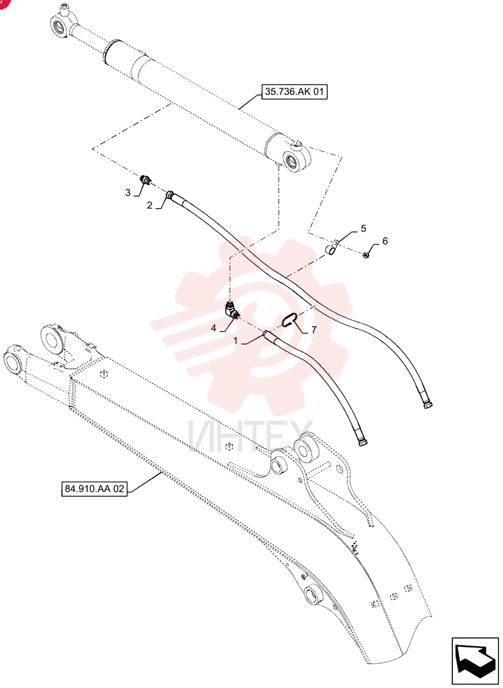 HOSE LE42H01166DF