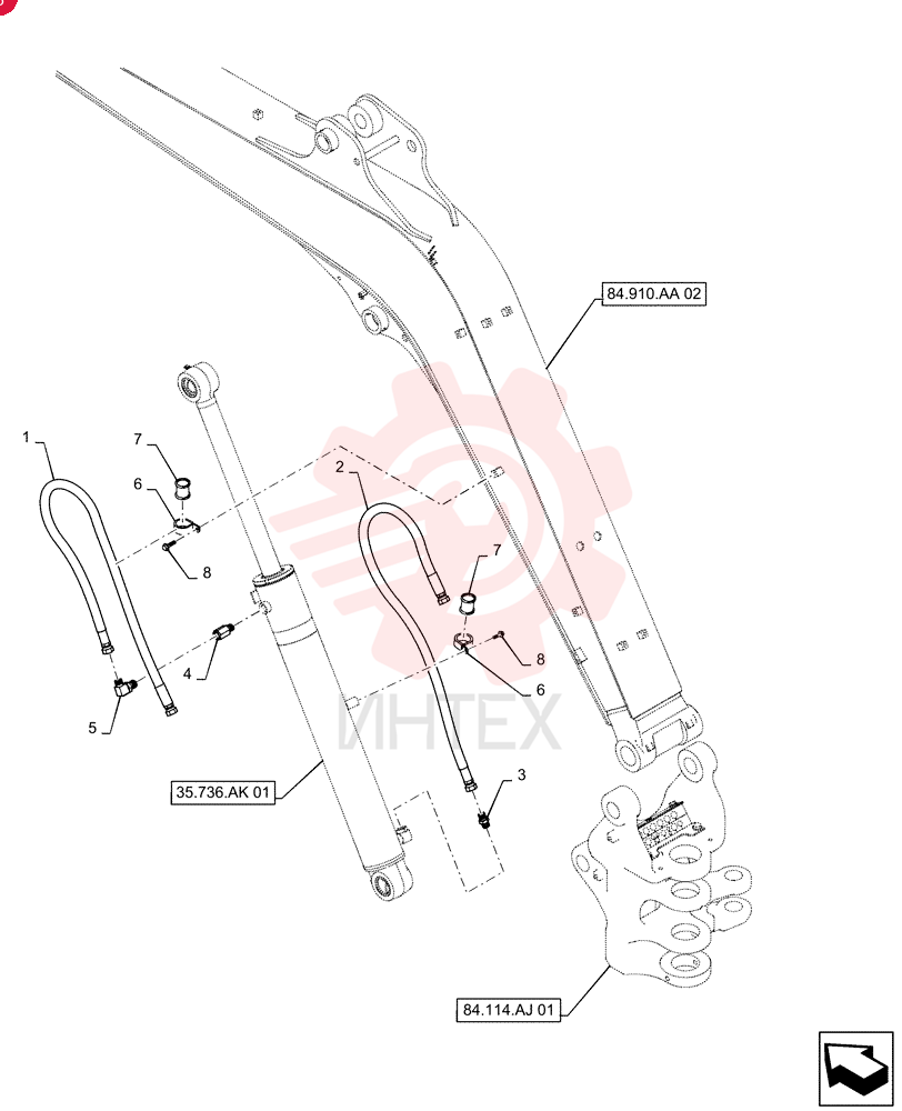 HOSE LE42H01166D8