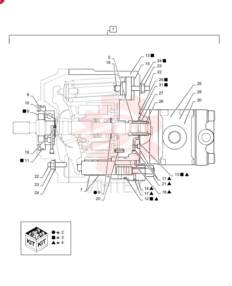HYDRAULIC PUMP PS10V00002F1 (4)