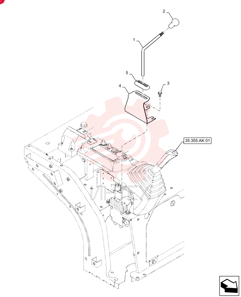 LEVER PS14M01021P1
