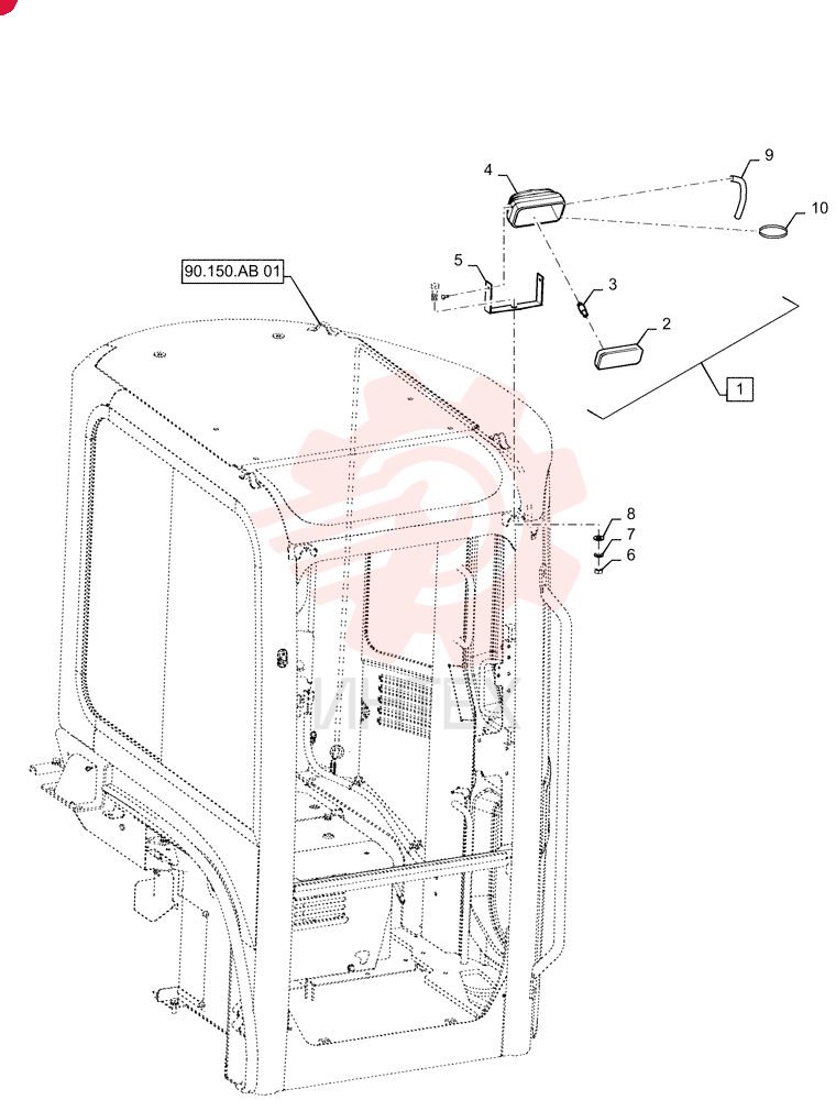 LIGHT ASSY. PW80S00003F1