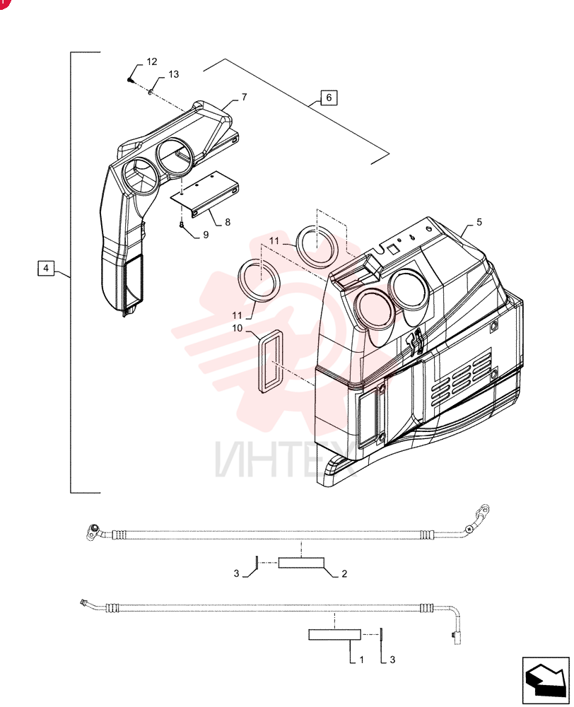 PROTECTIVE SLEEVE,19.5mm ID x 23.8mm OD x 250mm Length