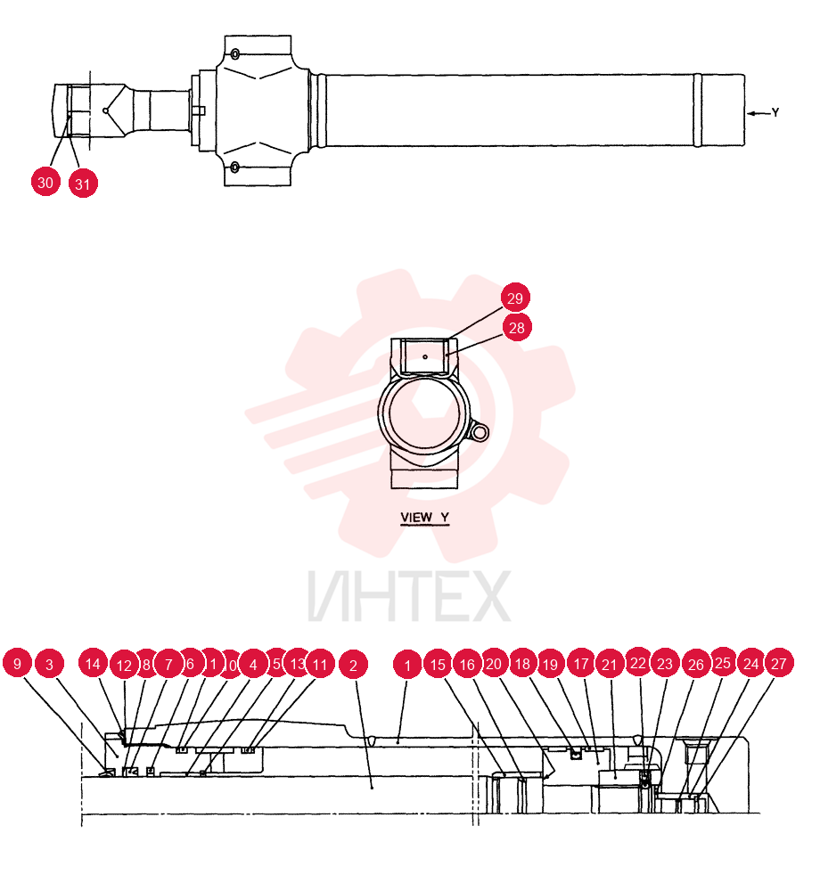 CYLINDER ASSY. YT01V00013F1 (2)