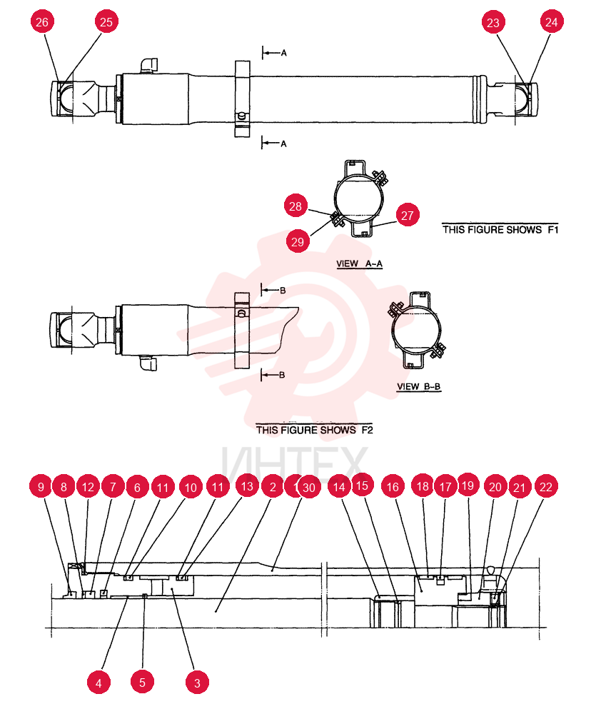CYLINDER ASSY. YT01V00004F1 (1)