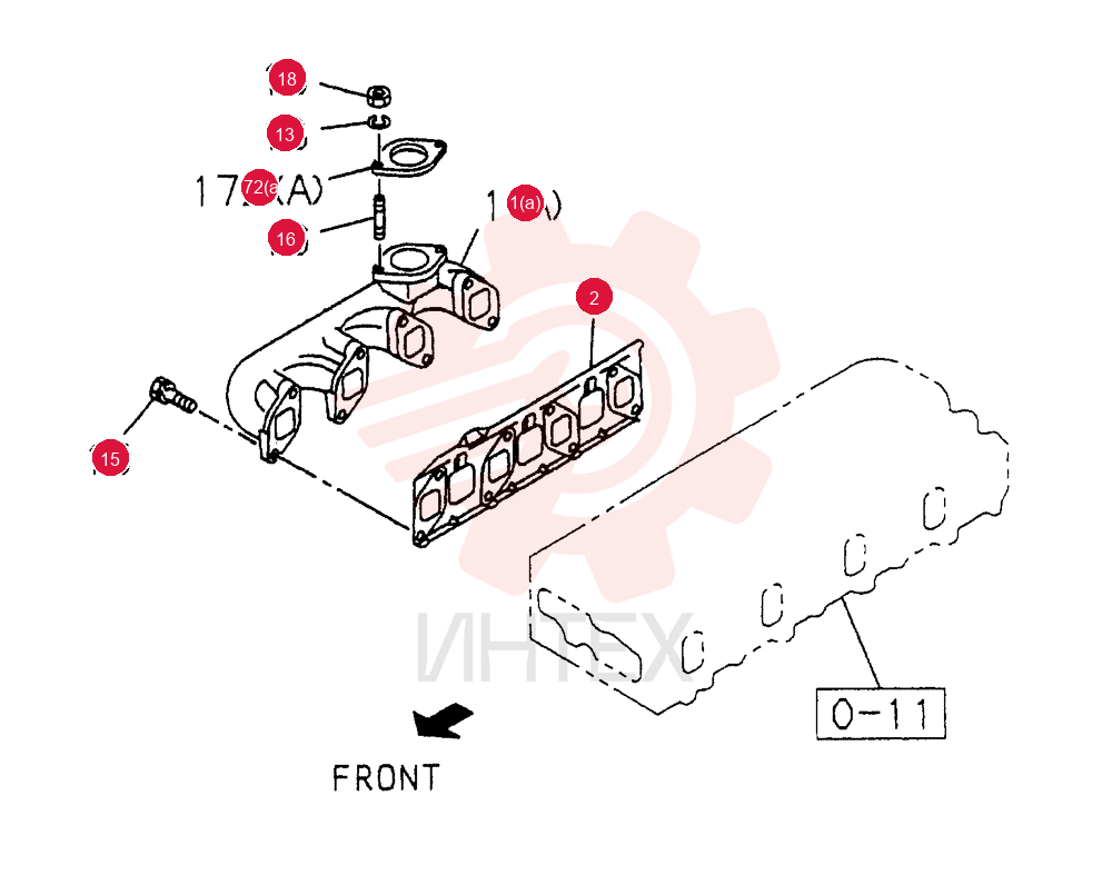 EXHAUST MANIFOLD VI8944519902 (1)