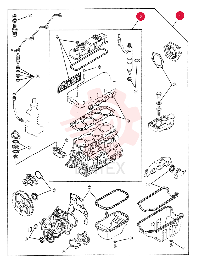GASKET VI5878136703 (1)