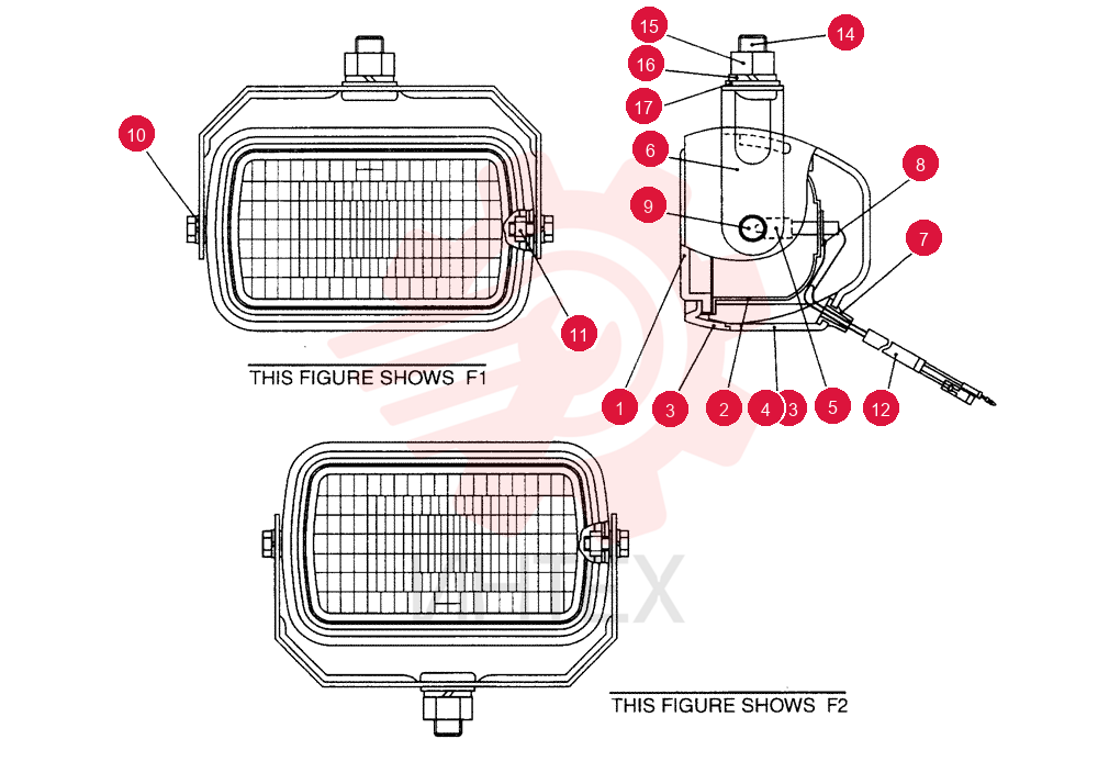 LIGHT ASSY. YT80S00002F1 (2)