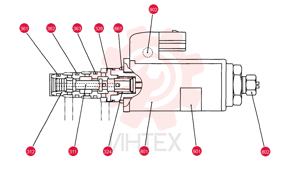 SOLENOID VALVE YT35V00012F1 (1)