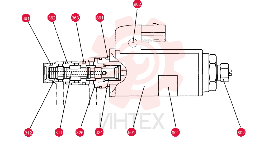 SOLENOID VALVE YT35V00013F1 (1)