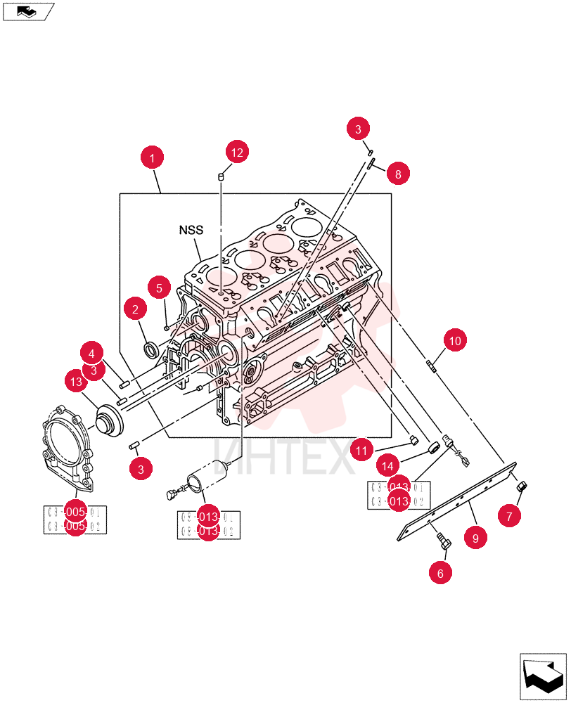 CYLINDER BLOCK VI8980894850 (2)