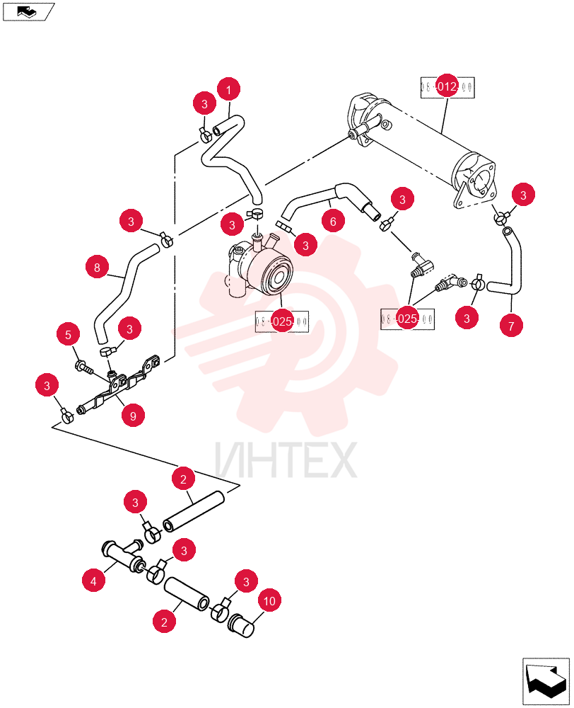 FLEXIBLE HOSE VI8980306230