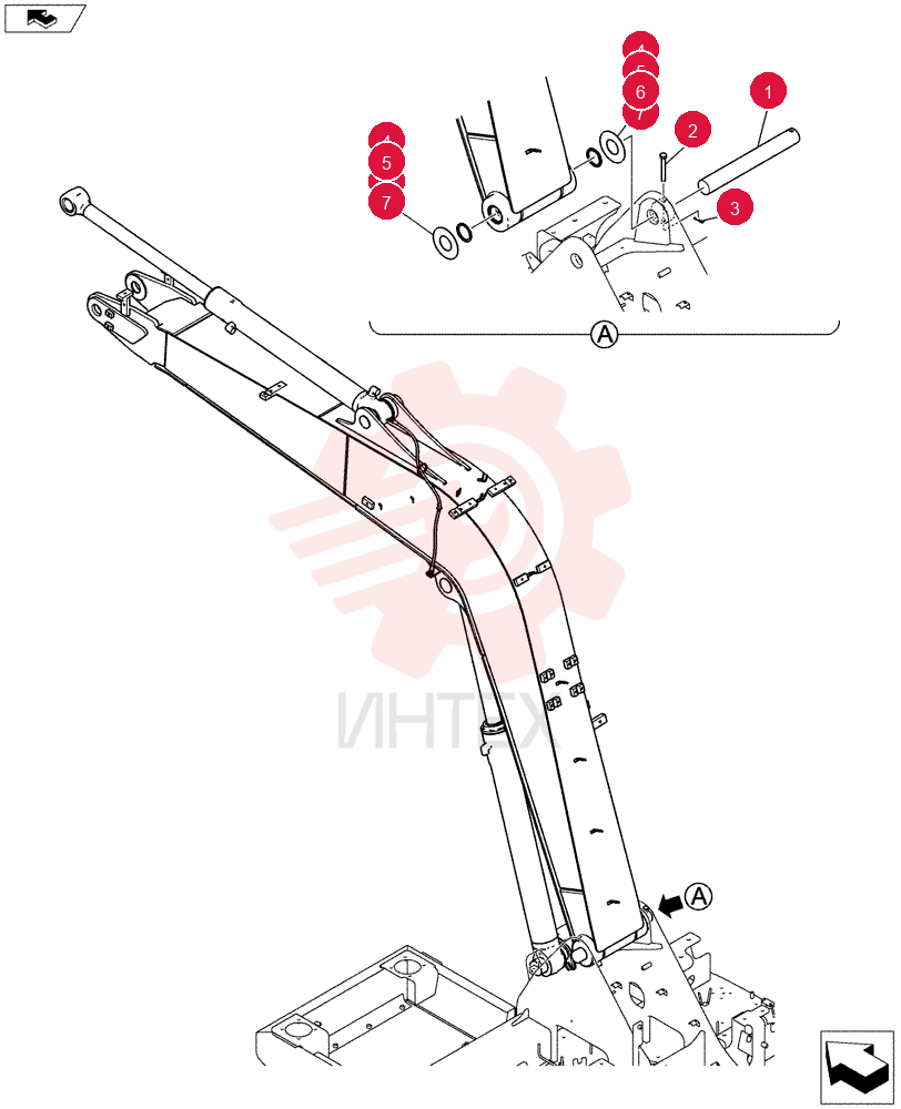 Схема (E70BSR) - COMPACT CRAWLER EXCAVATOR ASN YT06-18001 YT02B00112F1