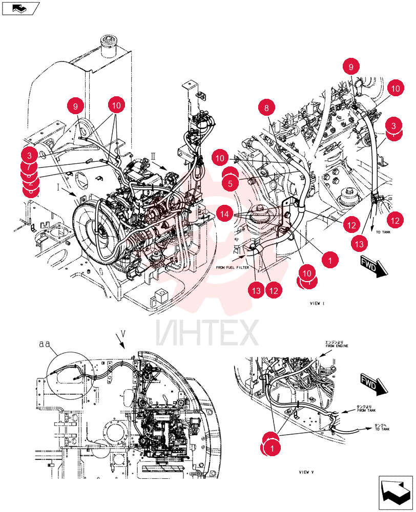 Схема (E70BSR) - COMPACT CRAWLER EXCAVATOR ASN YT06-18001 YT21P00008F1
