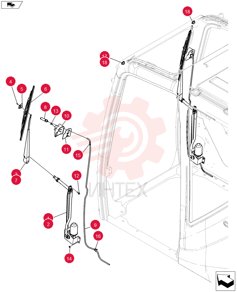 Схема (E70BSR) - COMPACT CRAWLER EXCAVATOR ASN YT06-18001 YT53C00015F1