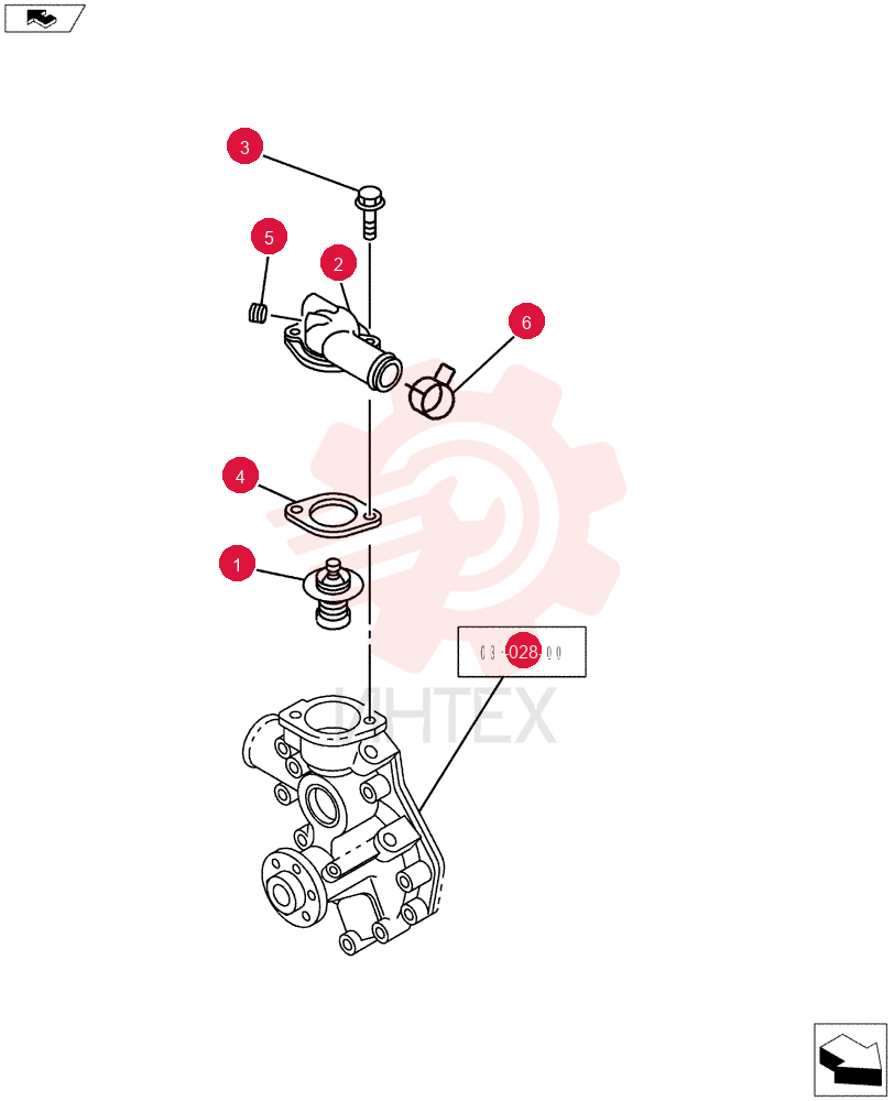 THERMOSTAT VI8973617700