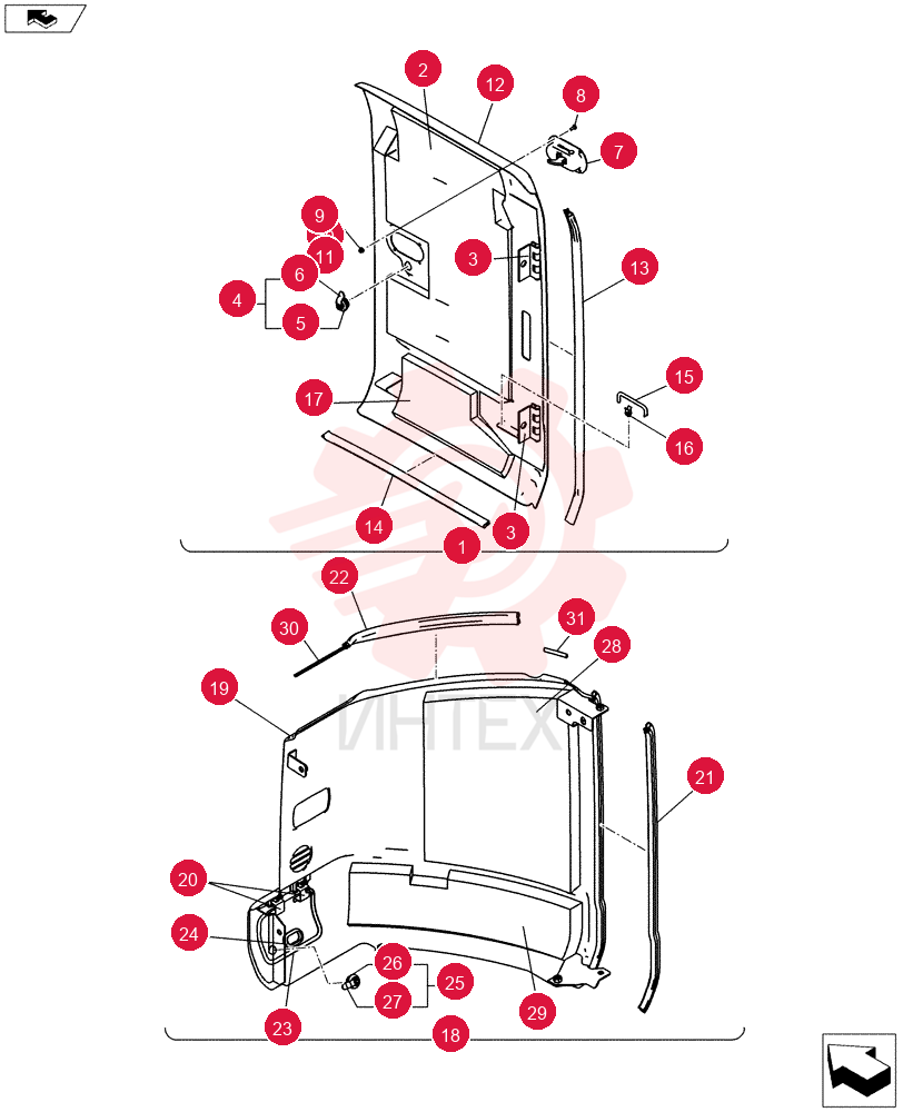 TRIM PANEL YT21C02048F1