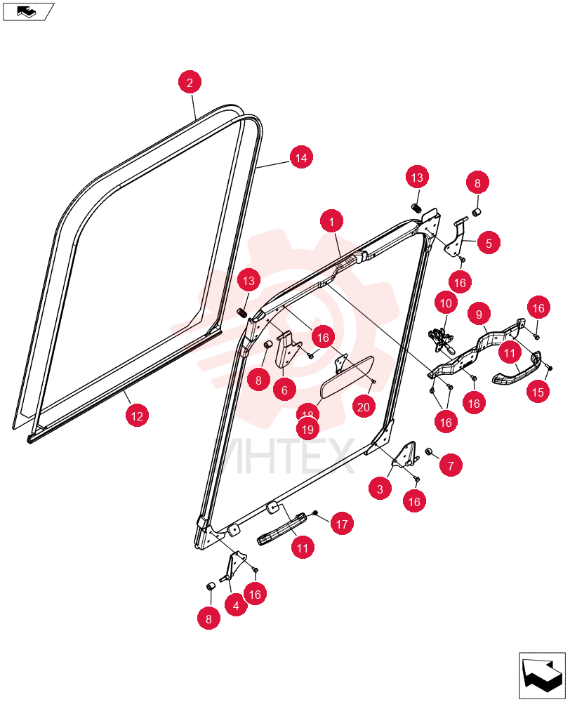WINDOW FRAME LQ50C00002S001