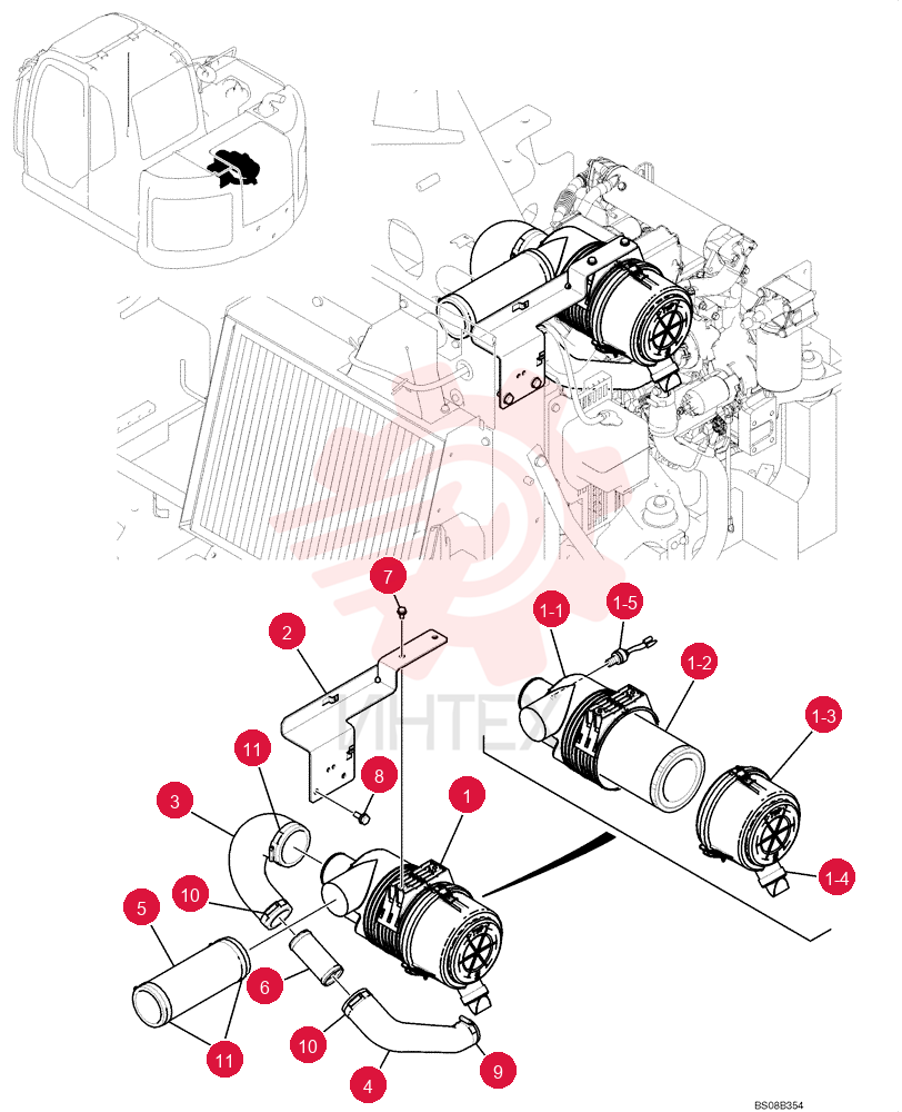 AIR CLEANER YT11P00009F1