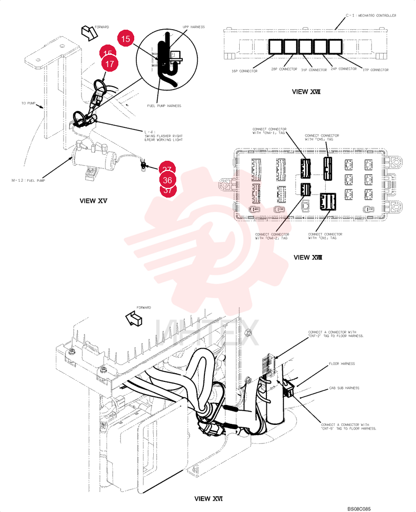 CABLE TIE,188mm L PY01P01043D3 (4)