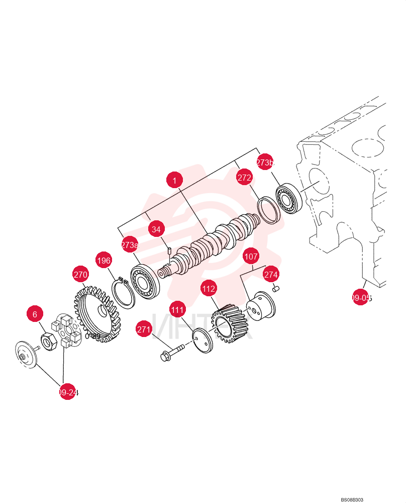 CAMSHAFT VI8980931550