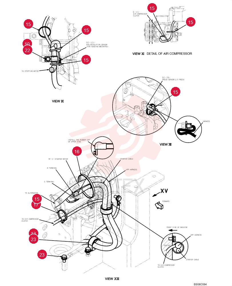 CLIP,20mm ID, P Type EW02E01015D9 (1)