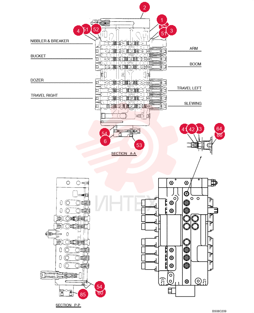 CONTROL VALVE YT30V00039F1 (2)