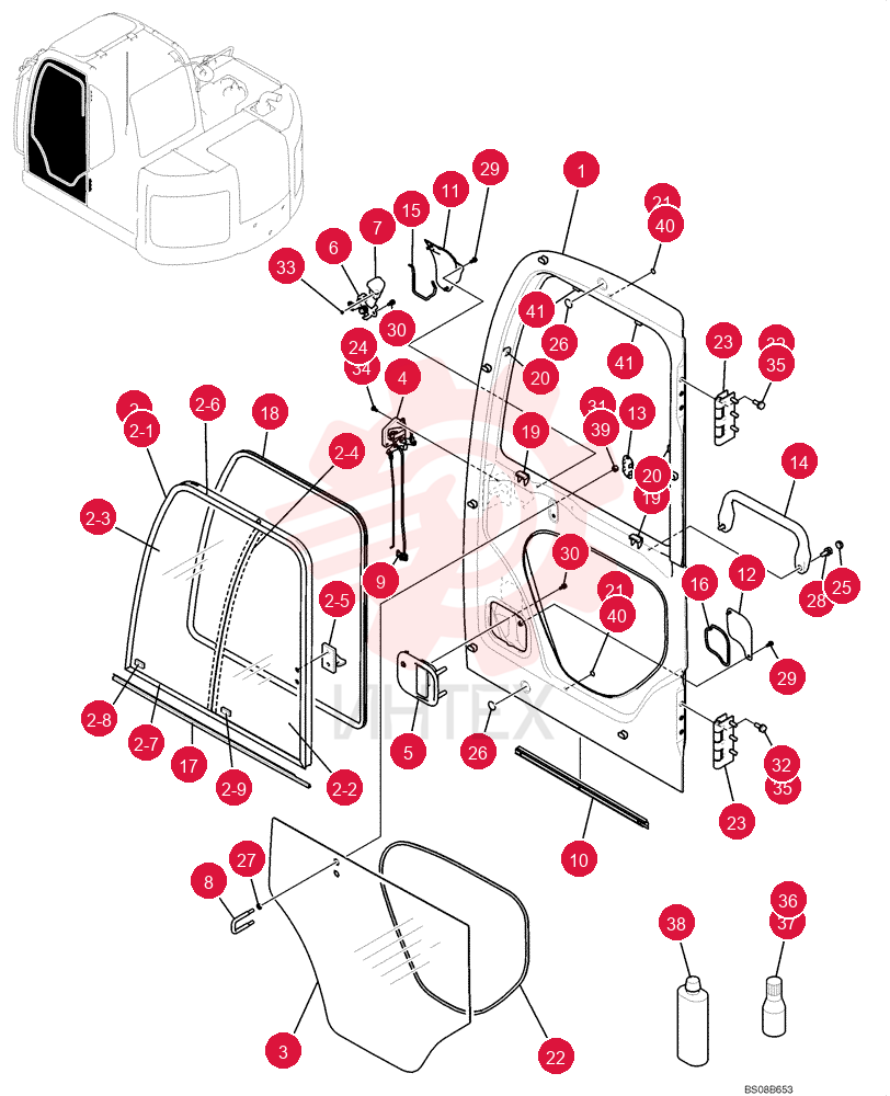 DOOR YB51C00004F1%K2