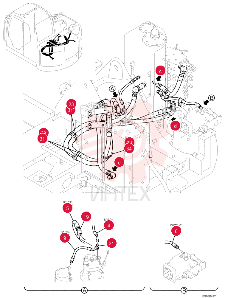 HOSE ASSY. ZX32M06040