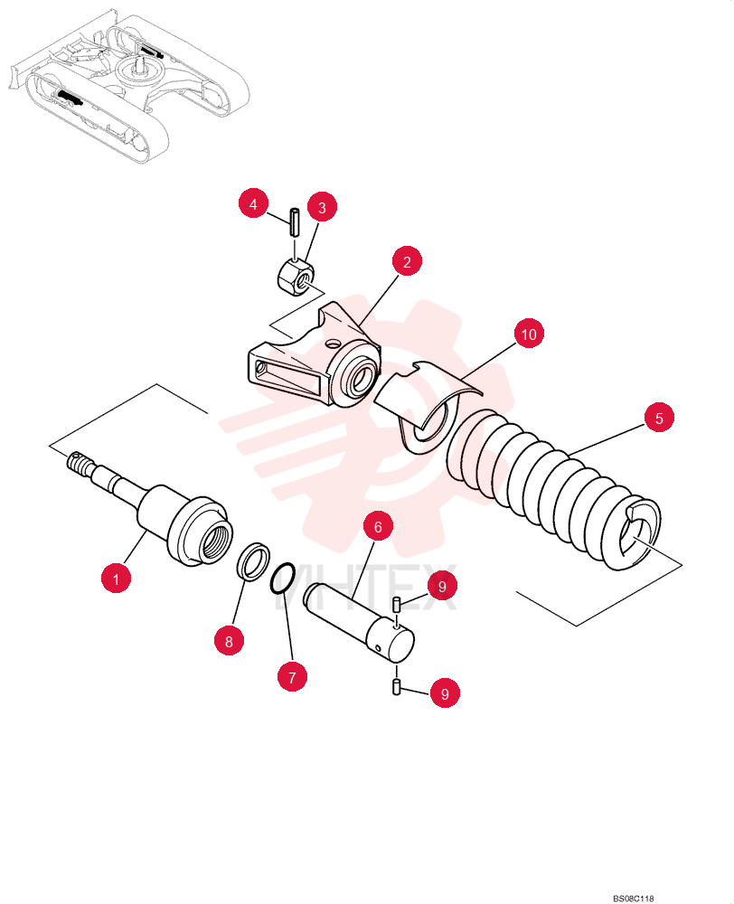 IDLER YT54D00002F1