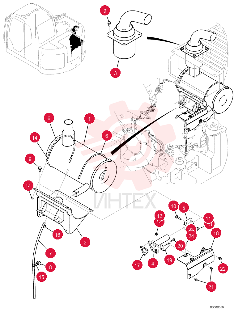 MUFFLER YT12P00013P1