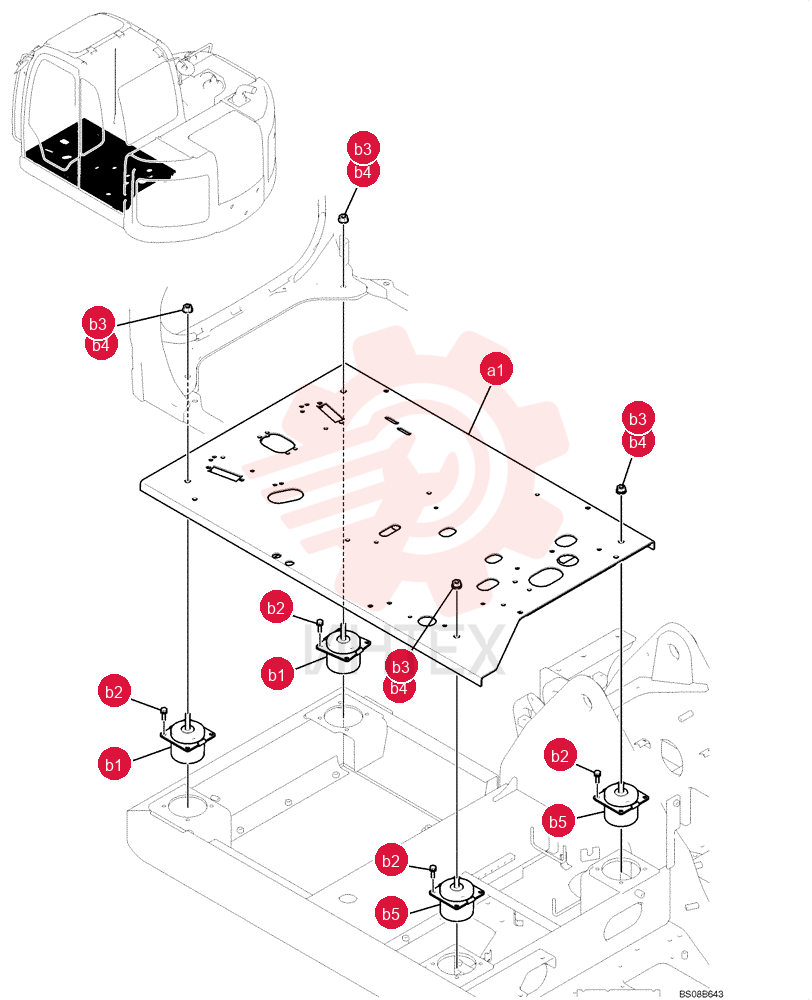 Plate, Floor YT03M00059P1