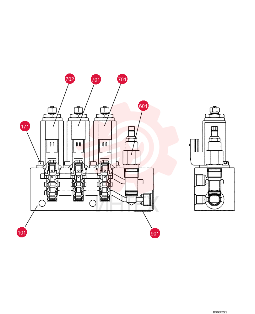 SOLENOID VALVE YT35V00027F1 (1)