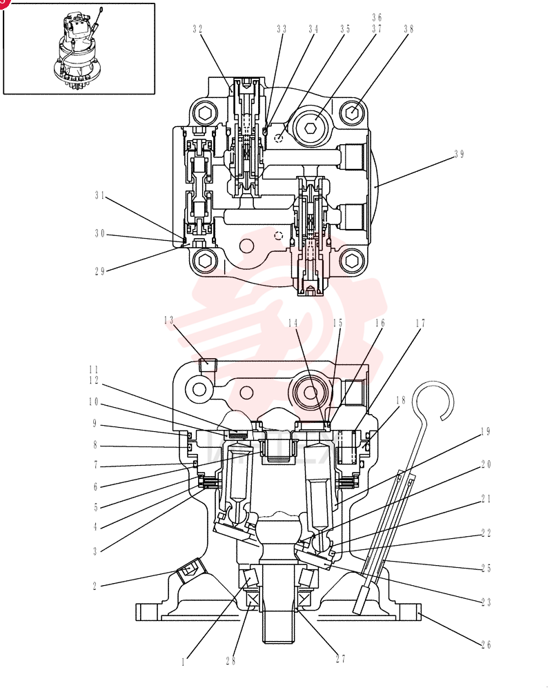 BEARING ASSY PY15V00003S001