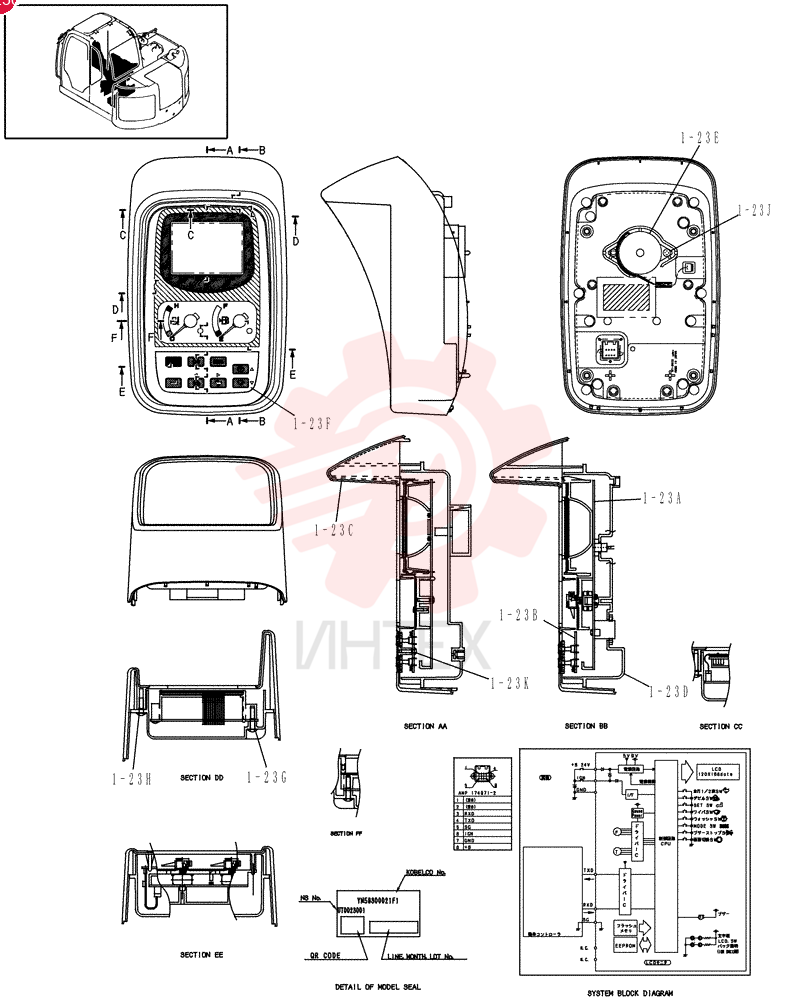 CONTROL MONITOR YN59S00021S001 (1)