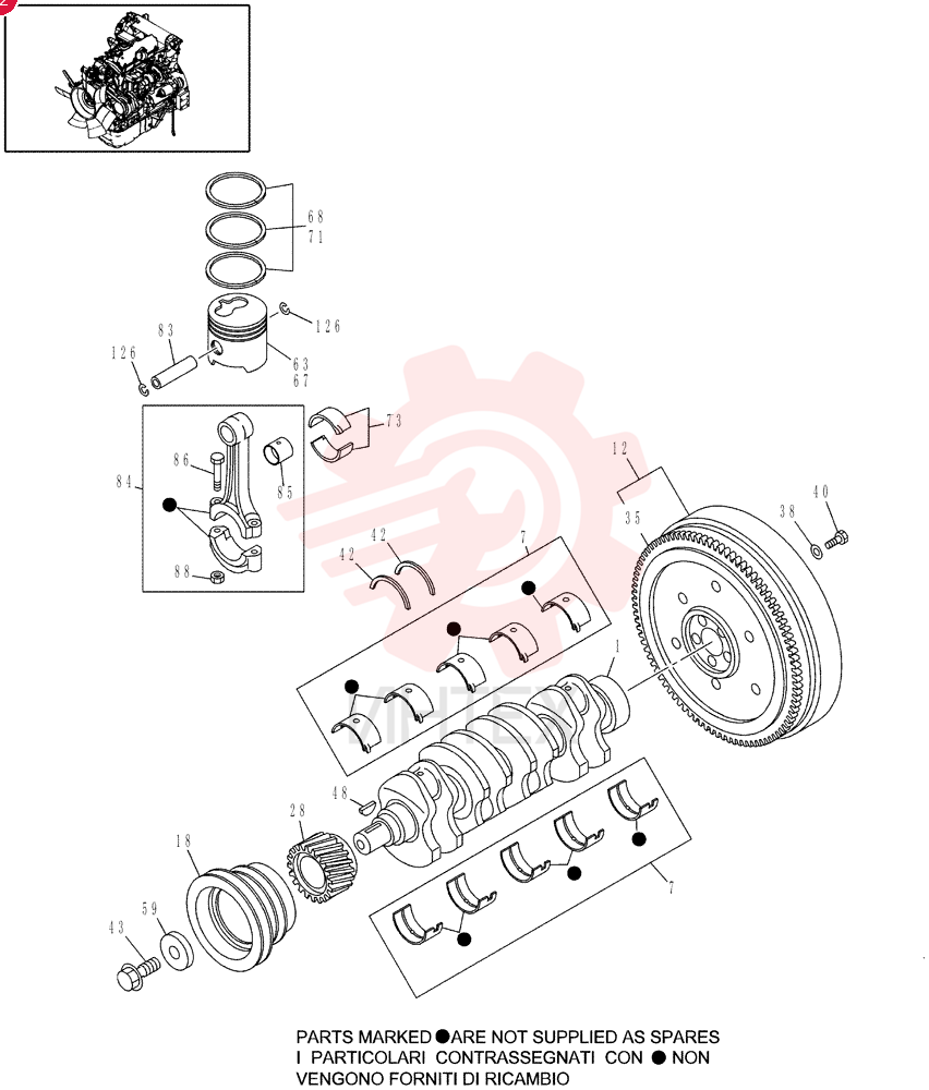 CRANKSHAFT VI8980638280