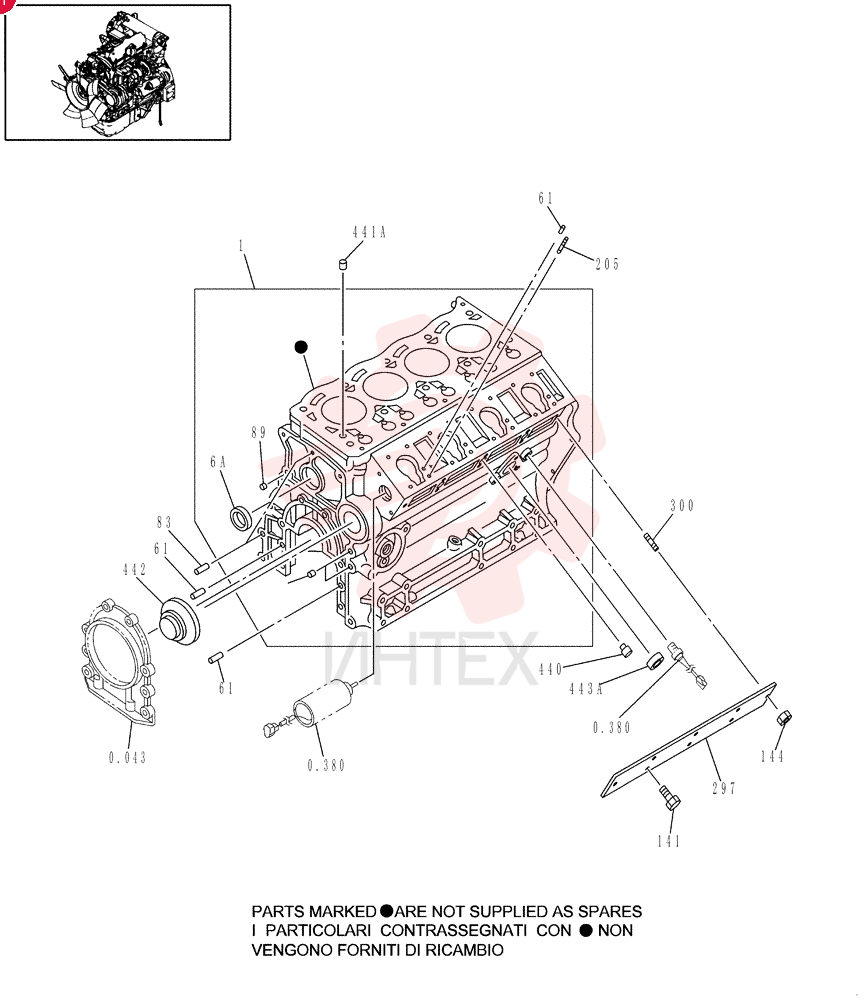 CYLINDER BLOCK VI8980894850 (2)