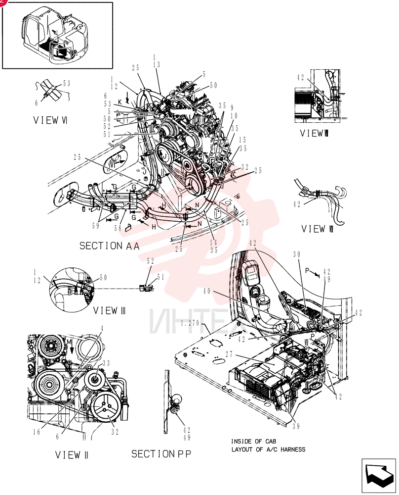 FLEXIBLE HOSE HX11W08210DX (2)