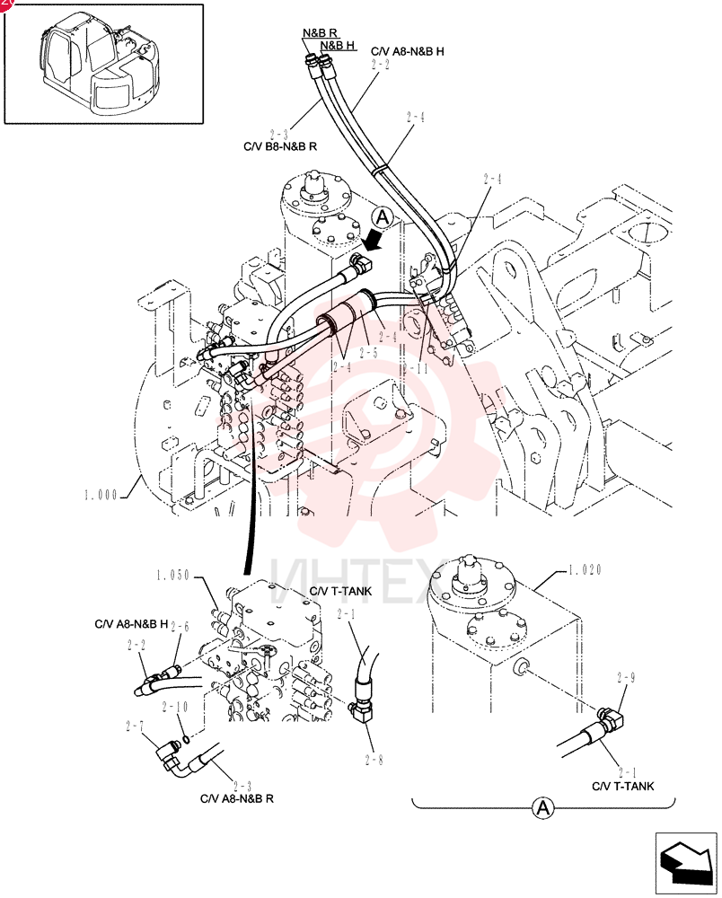 HOSE ASSY. ZX22M12054