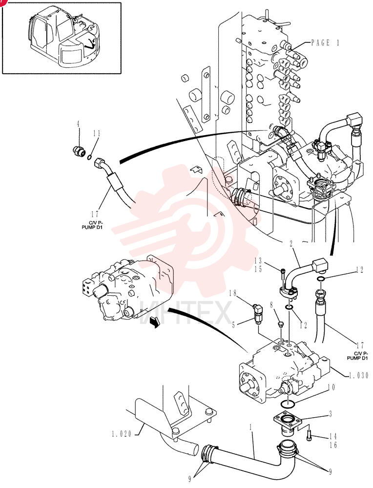 HOSE ASSY. YT30H01049P1