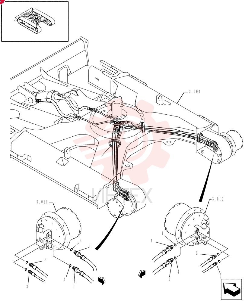 HYD CONNECTOR ZA23F18008
