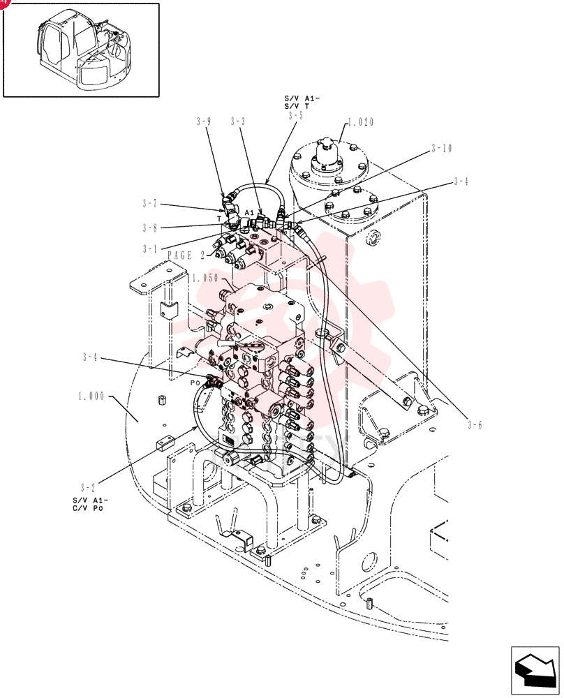 HYDRAULIC VALVE YB26V00001F1 (1)