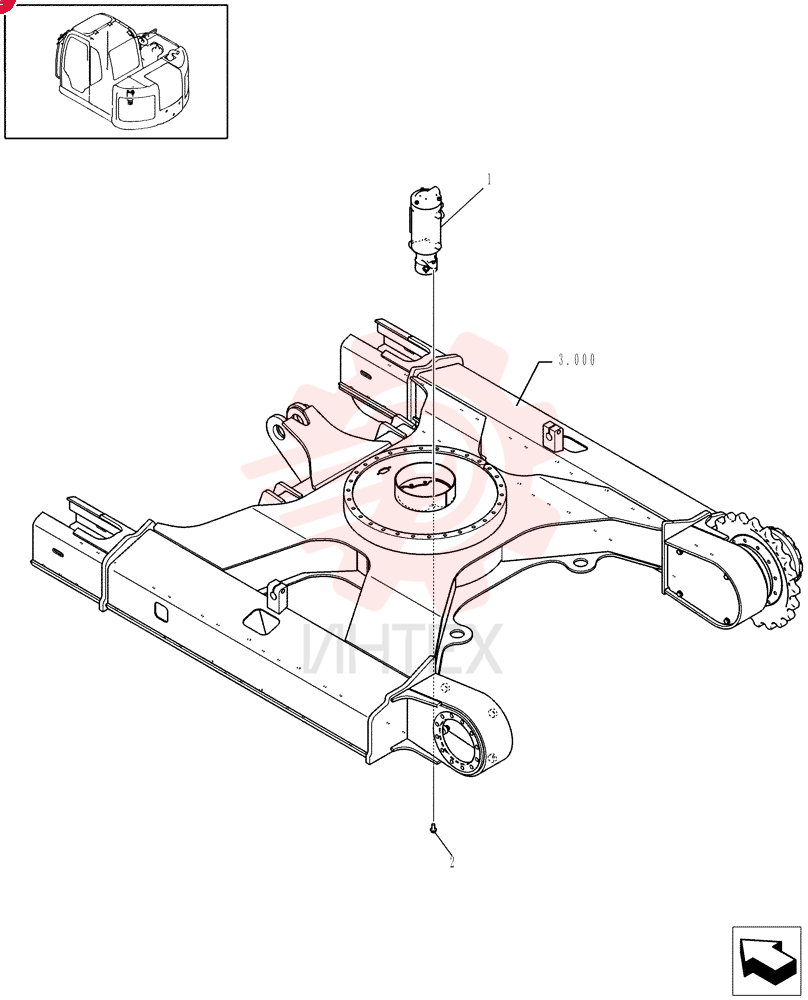 SWIVEL PIVOT YT55V00009F1
