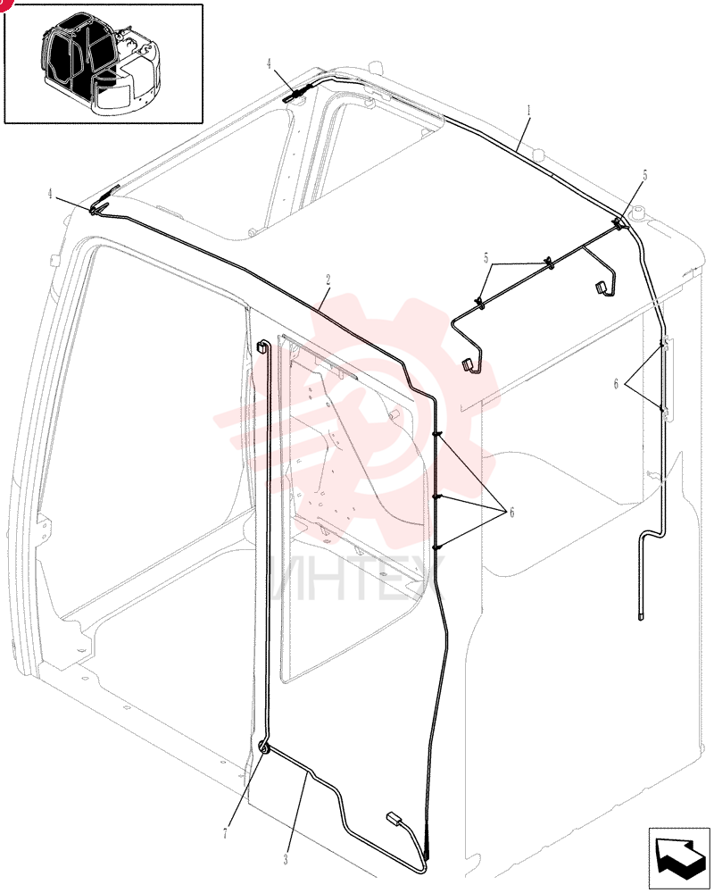 WIRE HARNESS LQ14E00014S001