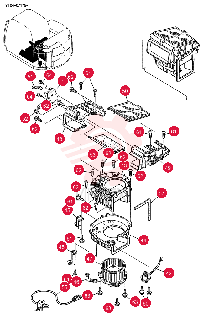 AIR CONDITIONER,Assembly YT20M00004F2 (1)