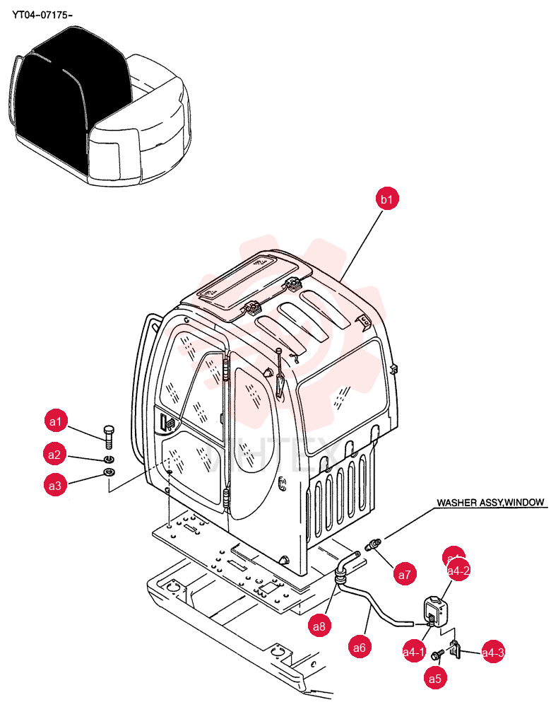 CAB INSTAL YT02C00002F1